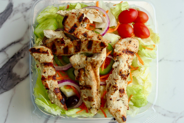 Fresh salads Fall River MA healthy salad options Minerva’s III Pizzeria